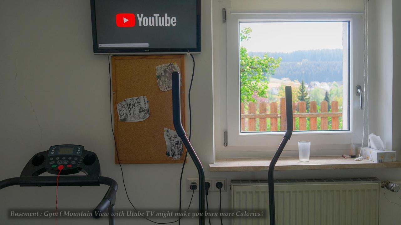 Entire House In Schwarzwald With Mountain View, Private Sauna, Gym, Garden And Terraces Unterkirnach Extérieur photo