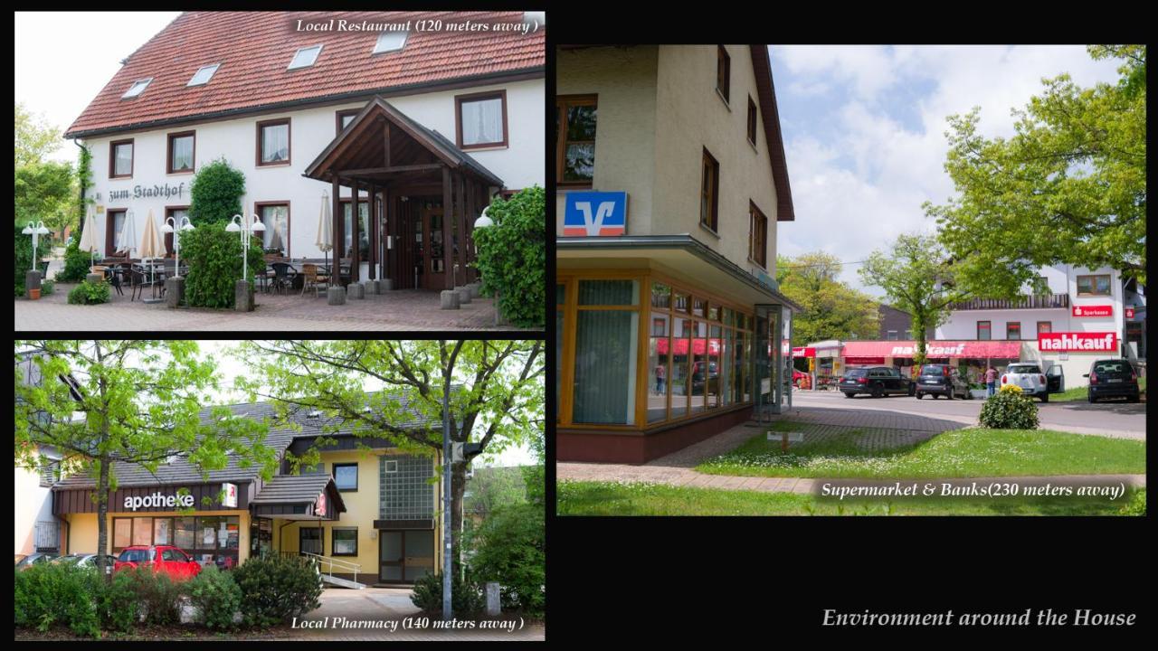 Entire House In Schwarzwald With Mountain View, Private Sauna, Gym, Garden And Terraces Unterkirnach Extérieur photo